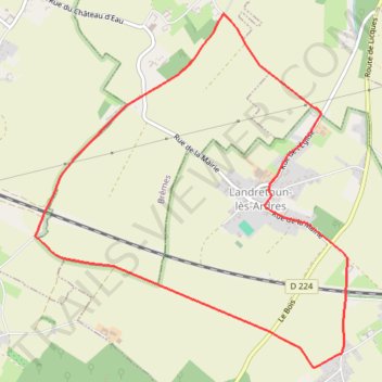 Itinéraire Sentier de la Vieille Motte 9.5 km, distance, dénivelé, altitude, carte, profil, trace GPS