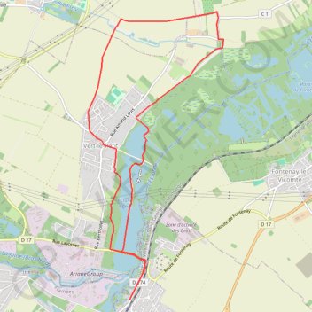 Itinéraire Les étangs de Ballancourt, distance, dénivelé, altitude, carte, profil, trace GPS