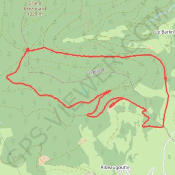 Itinéraire Lapoutroie - Bambois - Alsace - France, distance, dénivelé, altitude, carte, profil, trace GPS
